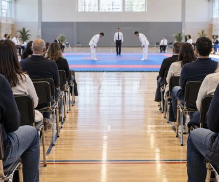 Tae Kwon Do Tournament Spectator: Seating and Courtesy