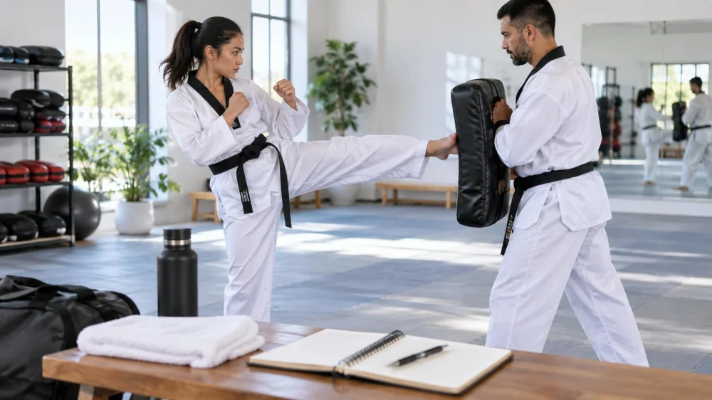 Taekwondo Class Work Notes: Condition, Timing, and Questions