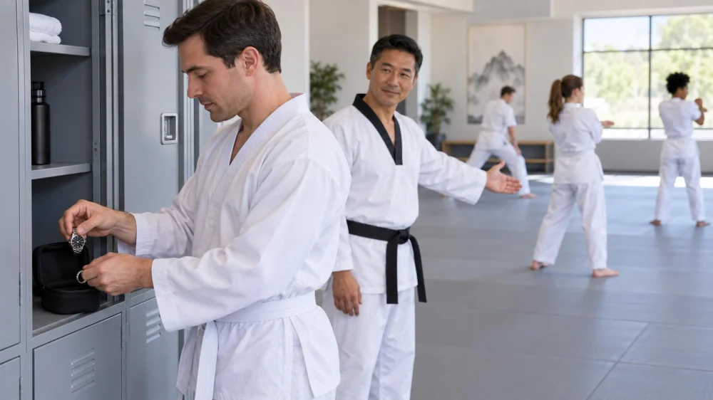 Tae Kwon Do Class Jewelry: Remove, Store, and Return