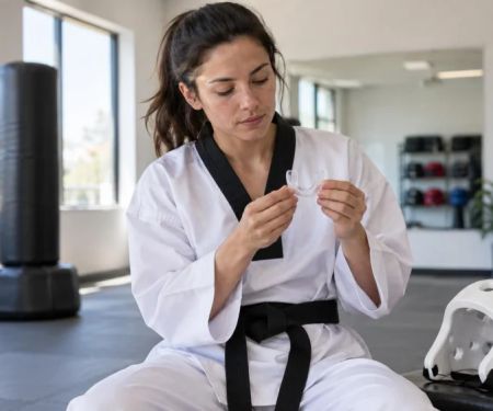 Taekwondo Mouthguard Fit: Coverage, Speech, and Care