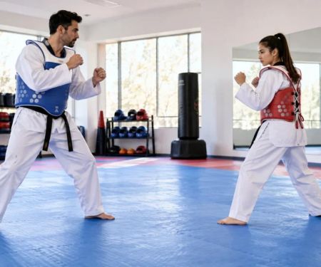 Taekwondo Sparring Distance: Guard, Control, and Reset