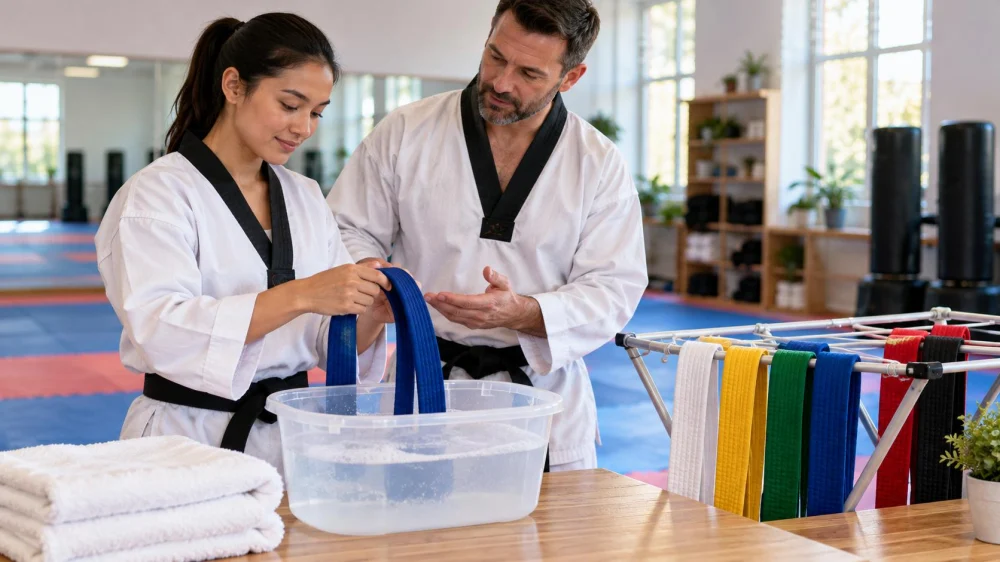 Taekwondo Belt Care: Washing, Drying, and School Rules