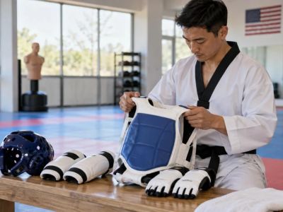Taekwondo Sparring Gear: Fit, Rules, and Inspection