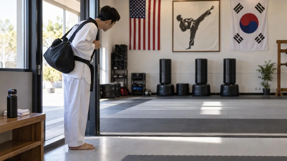 Taekwondo Dojang Etiquette: Entry, Bowing, and Questions