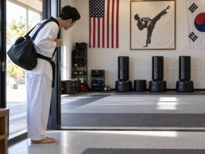 Taekwondo Dojang Etiquette: Entry, Bowing, and Questions