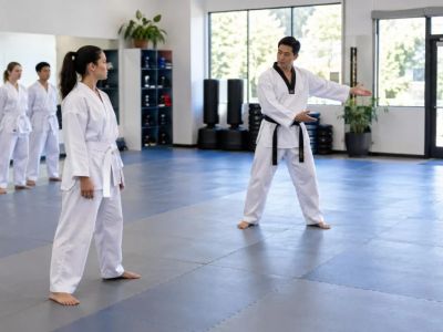 Choosing a Taekwondo Class Position: Space and Safe Exits