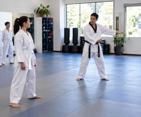 Choosing a Taekwondo Class Position: Space and Safe Exits