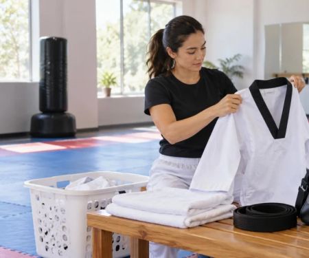 Taekwondo Dobok Care: Washing, Drying, and Class Readiness