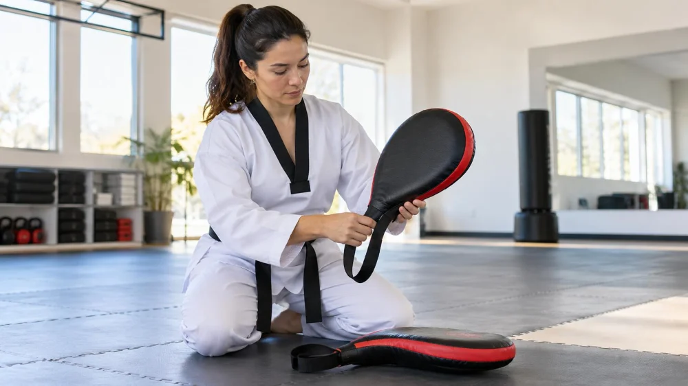 Taekwondo Target Pad: Straps, Surface, and Safe Holding