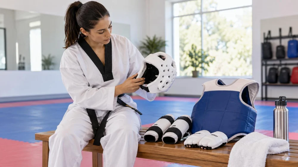 Taekwondo Sparring Gear Check: Fit, Damage, and Hygiene