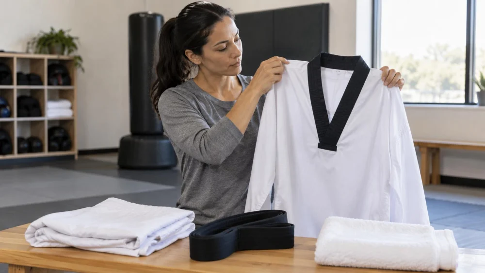 Taekwondo Uniform Care: Washing, Drying, and Fit Check
