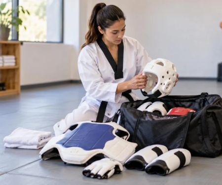 Taekwondo Protective Gear Bag: Cleaning, Packing, and Replacement