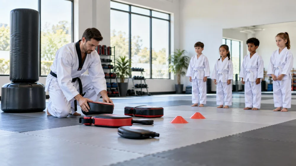 Taekwondo Class Class Position: Checks Before the Next Step