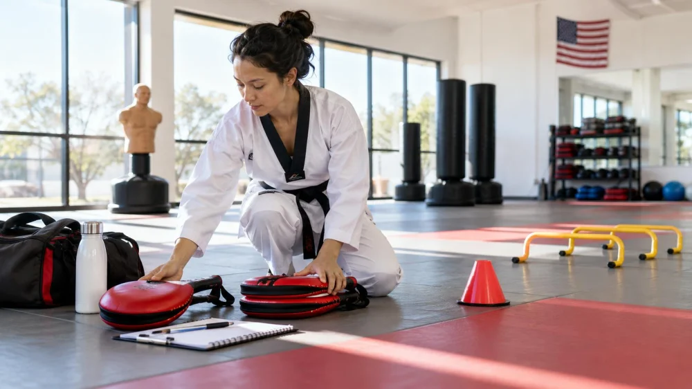 Taekwondo Class Work Notes: Checks Before the Next Step