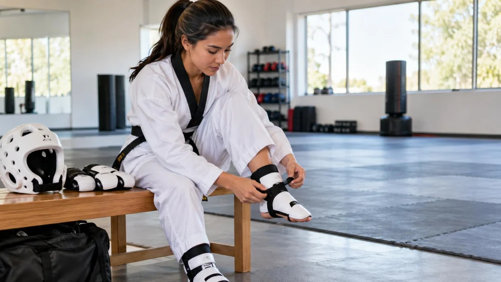 Taekwondo Foot Guard Fit: Size, Straps, and Movement