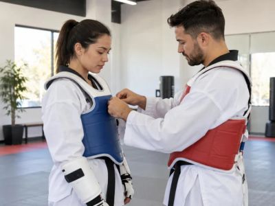 Taekwondo Sparring Partner Check: Size, Signals, and Control